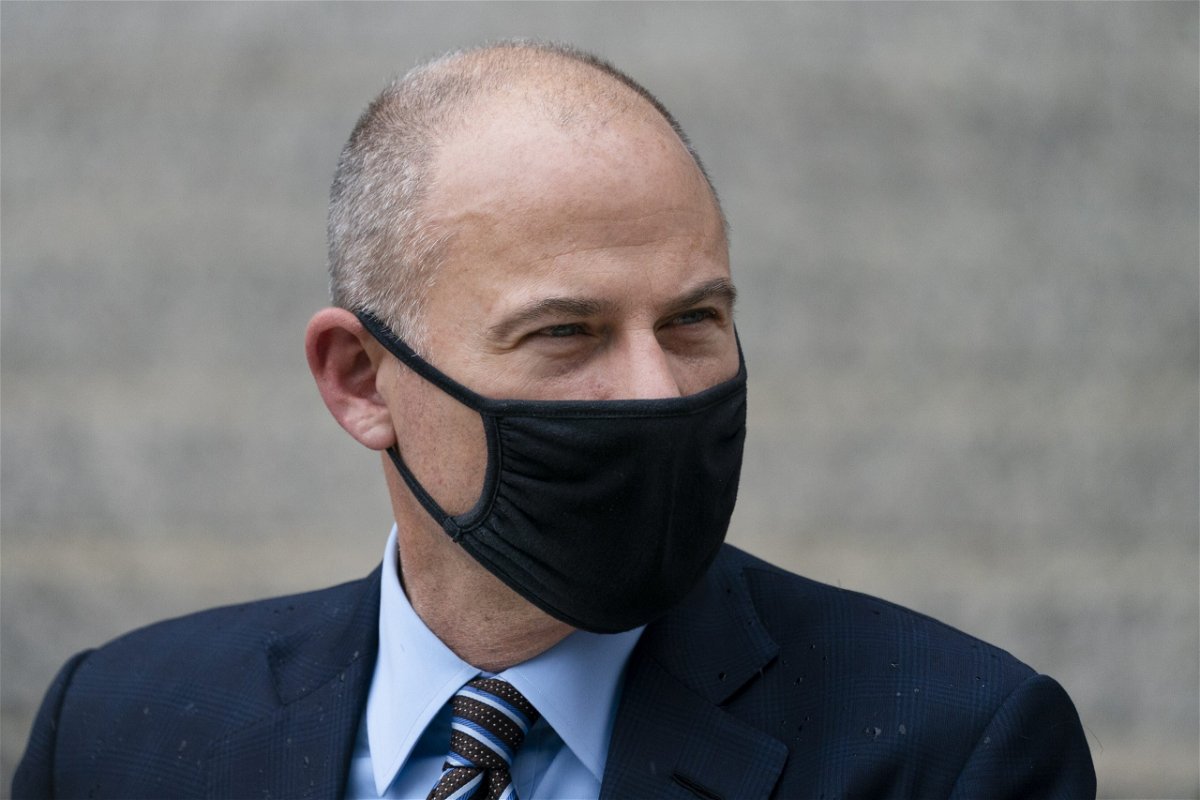 <i>John Minchillo/AP</i><br/>Michael Avenatti departs a scheduled sentencing at Manhattan federal court on July 8 in New York. Avenatti faces opening statements July 21 in Los Angeles as part of his second federal criminal trial.