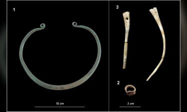 A bronze neck-ring