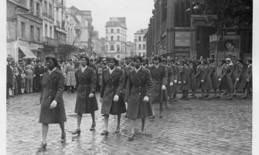 The Women's Army Corps' all-Black 6888th Central Postal Directory Battalion was stationed overseas and helped sort a backlog of mail within three months' time. After they came home to little fanfare after the war