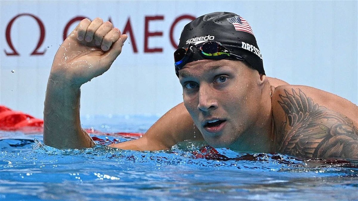 USA's Dressel shuts it down in 100m freestyle semifinal win