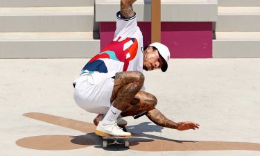 WATCH: Nyjah Huston makes his Olympics debut in Tokyo