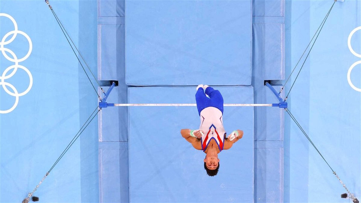 Artur Dalaloyan's high-flying high bar routine in team final
