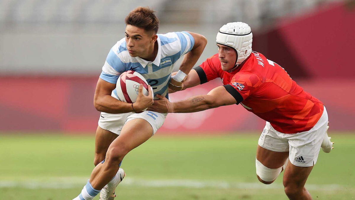 Argentina wins bronze in men's rugby