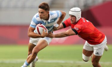 Argentina wins bronze in men's rugby