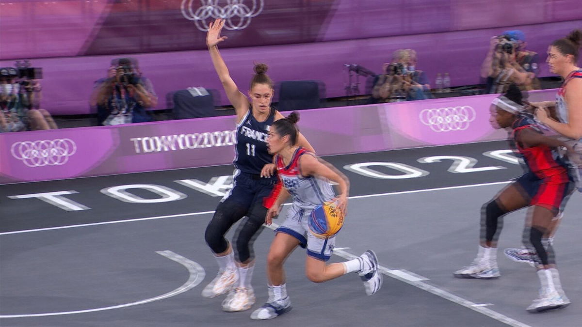 USA takes down France in first basketball 3x3 game