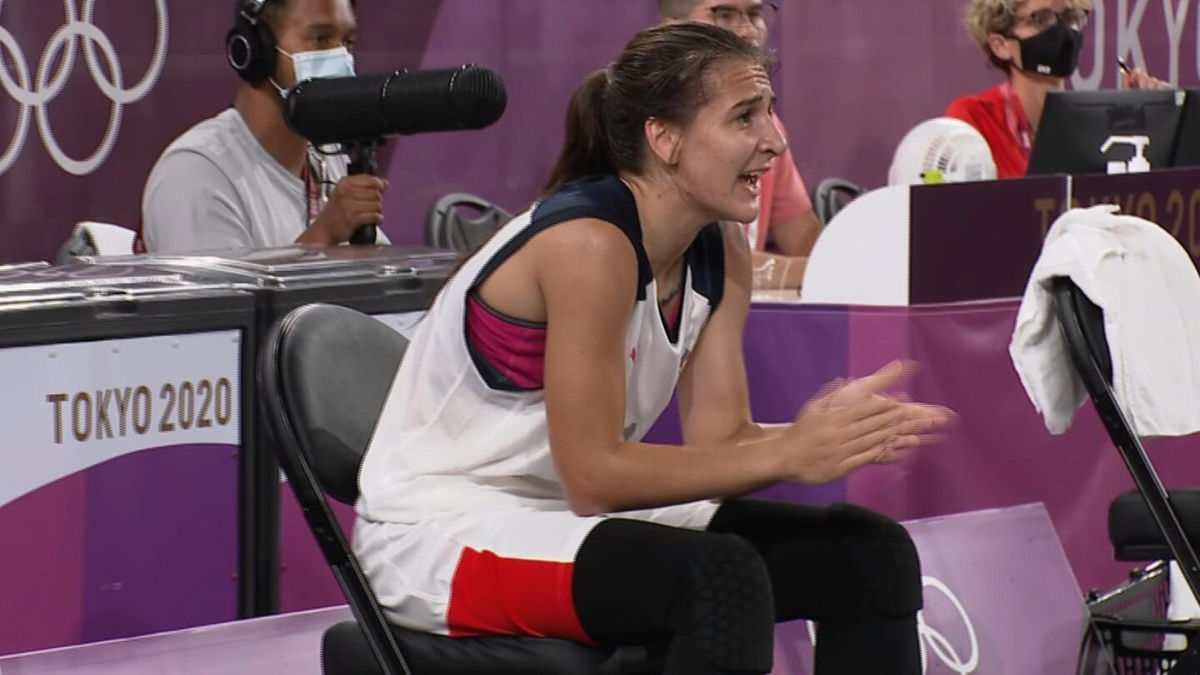 USA holds on to beat ROC in women's 3x3