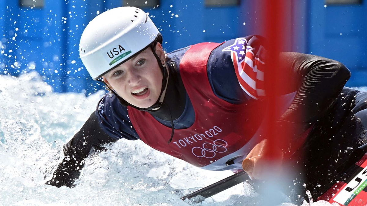 American Evy Leibfarth advances to canoe slalom semifinals