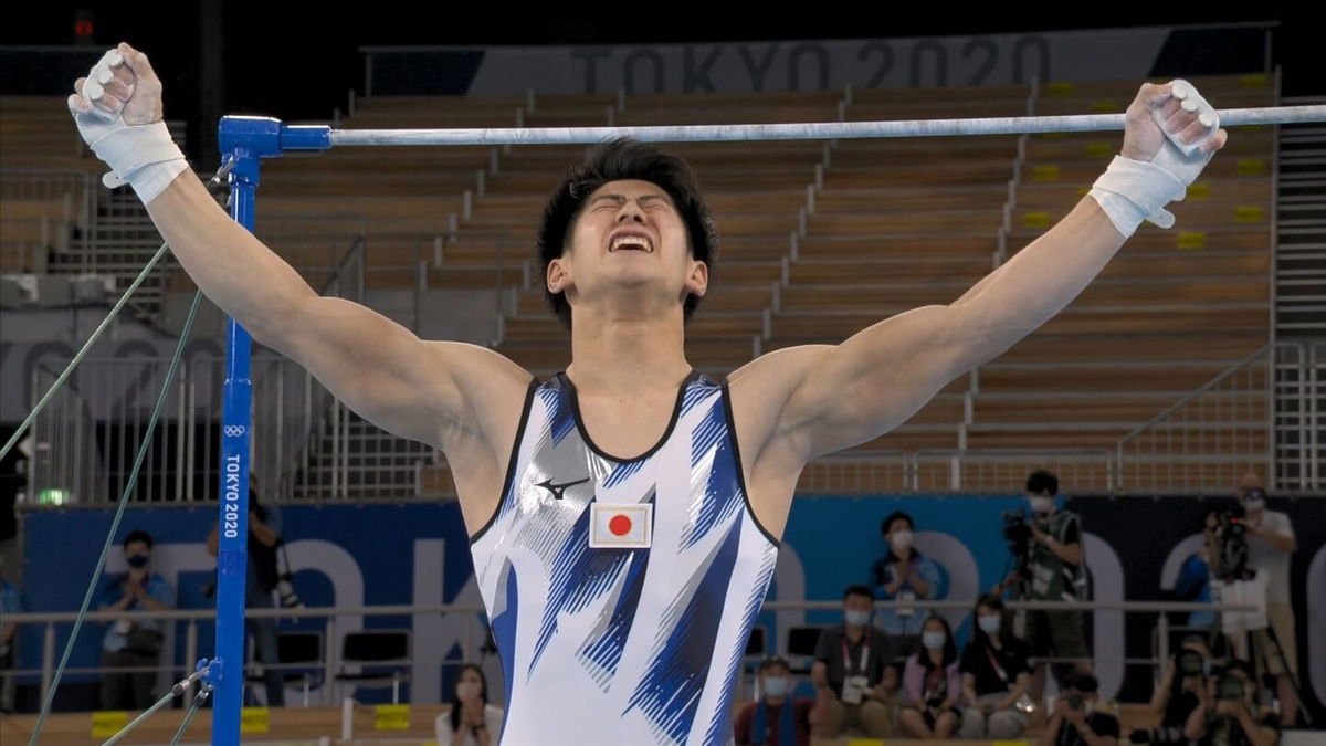 Daiki Hashimoto wins gold for all-around men's gymnastics