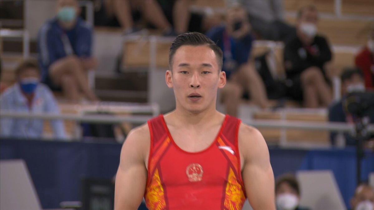 Xiao Routeng qualifies for men's gymnastics floor finals