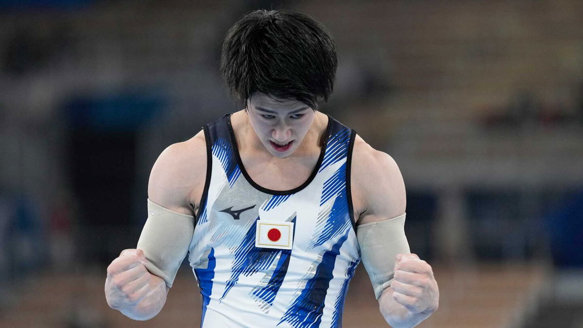 Japan's Daiki Hashimoto wins individual all-around title