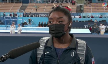 Simone Biles describes 'nervewracking' qualifying in Tokyo