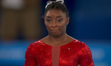 Simone Biles exits team final after vault