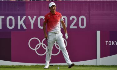 Opening tee shot starts off men's golf competition