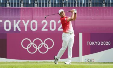 Masters winner Hideki Matsuyama hits opening tee shot