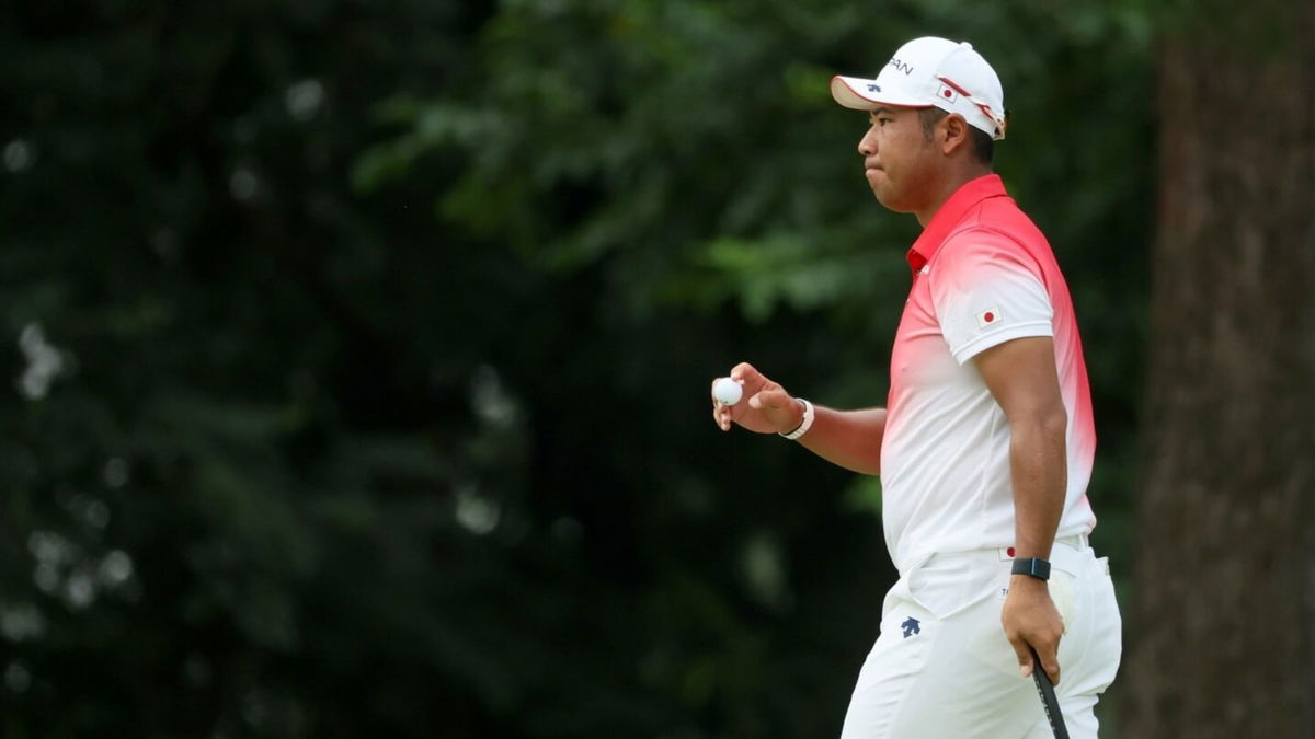 Hideki Matsuyama's 7th hole birdie