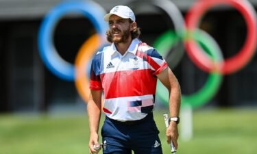 Tommy Fleetwood nearly gets double eagle on Par 5