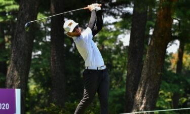 Scott Vincent's near ace in Olympic golf's final round