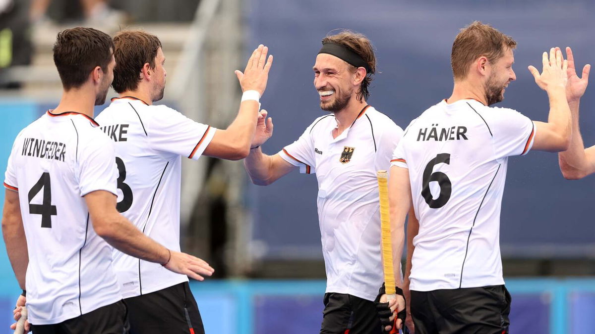 Germany dominates Great Britain in Pool B play