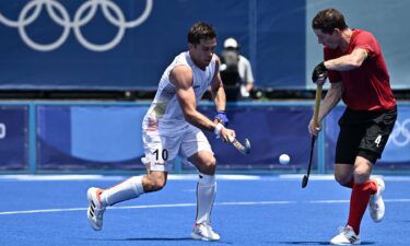 Belgium routs Canada in men's field hockey