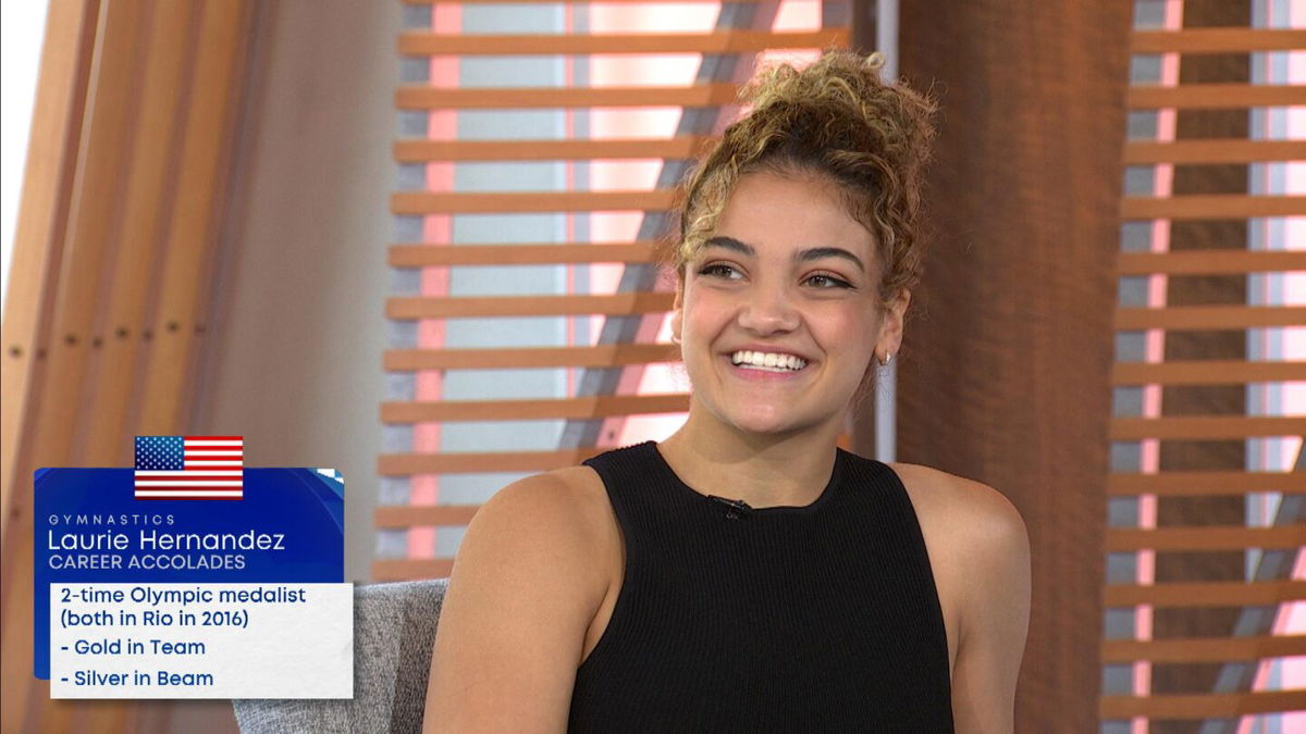 Laurie Hernandez talks Simone Biles