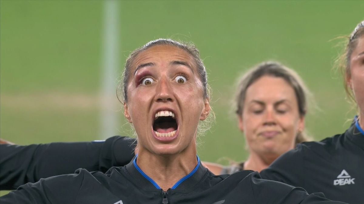 New Zealand women's rugby team haka