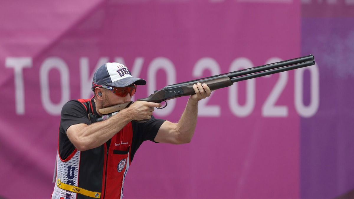 American Vincent Hancock golden once again in men's skeet