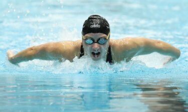 Kate Douglass first in 200m IM after heats