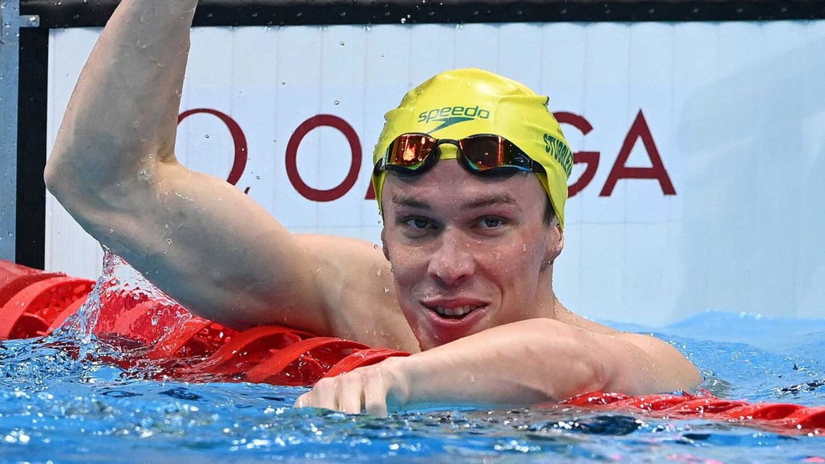 Stubblety-Cook sets Olympic record in 200m breaststroke