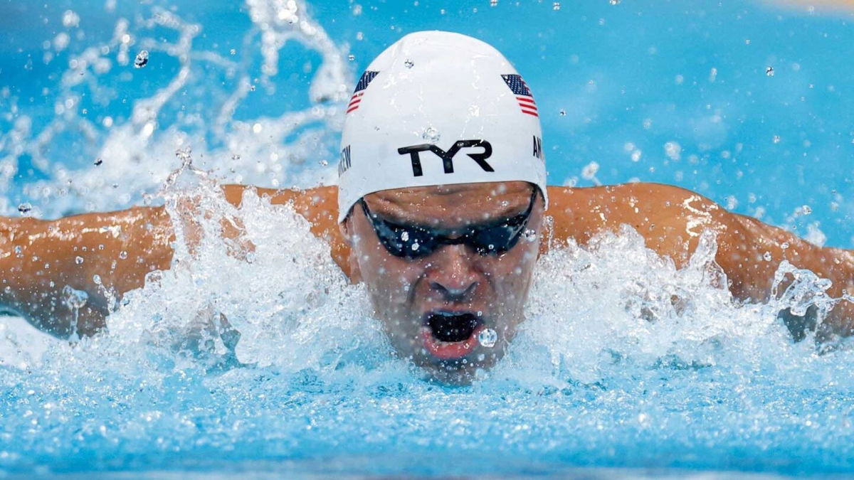 Michael Andrew 2nd in 200m IM semis