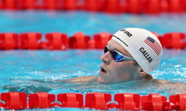 USA finishes third in 4x200 freestyle relay heat