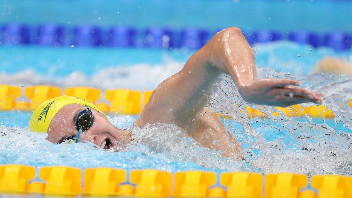 Ariarne Titmus sails through to 200m freestyle final