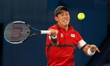 USA's Giron falls to Nishikori in second round