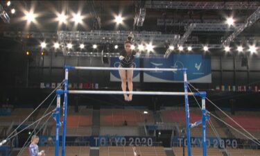 Podium Training: Suni Lee prepares dazzling bars routine