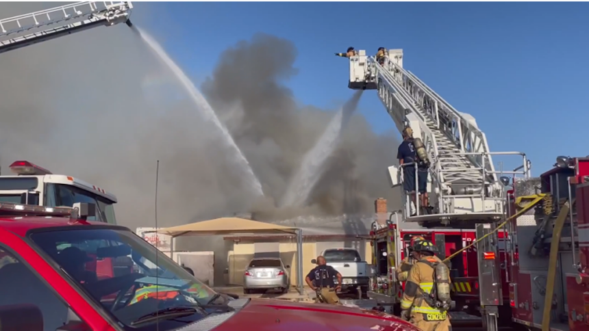 BREAKING NEWS: Yuma home damaged by fire - KYMA