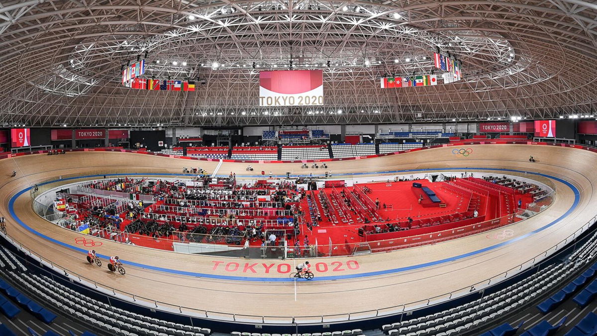 View into the Izu Velodrome