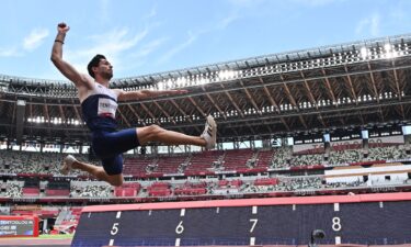 Greece's Tentoglou triumphs in men's long jump over Cubans