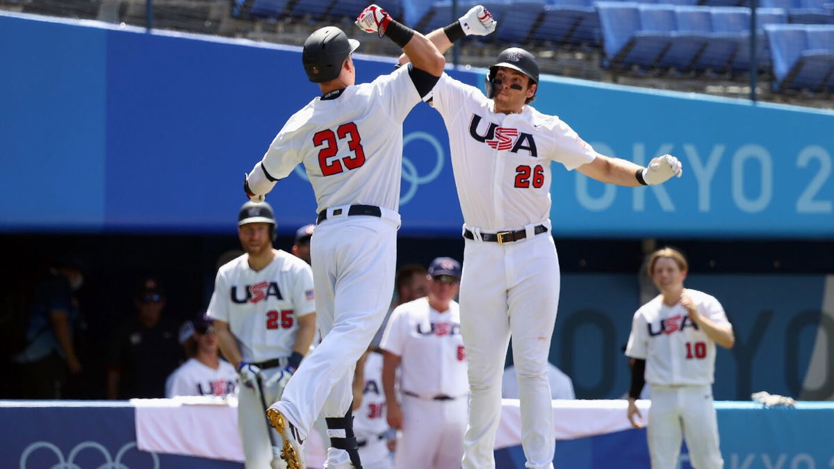 USA baseball defeats Dominican Republic 3-1