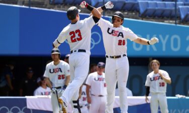 USA baseball defeats Dominican Republic 3-1