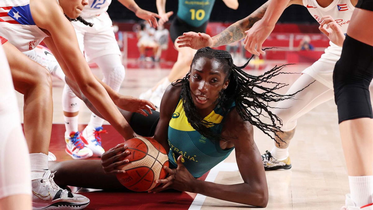 Australia routs Puerto Rico 96-69 in women's basketball