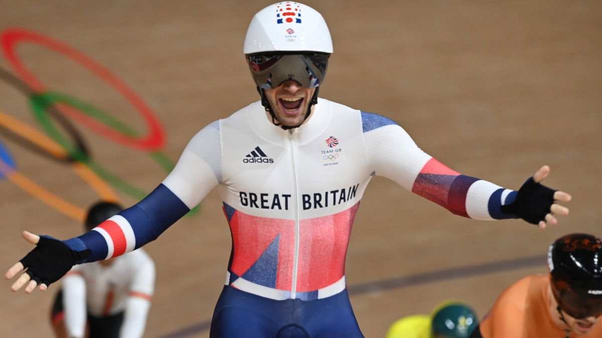 Jason Kenny wins keirin