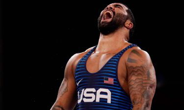 USA's Gable Steveson completes dramatic comeback to win gold