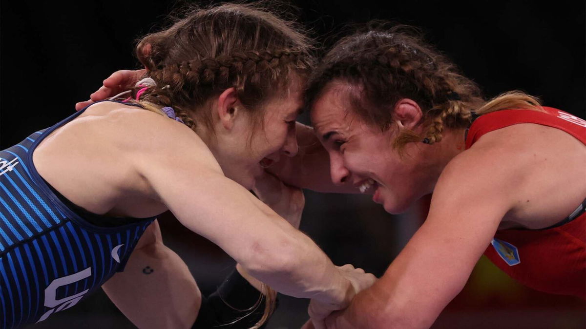 USA's Hildebrandt beats Livach to win women's 50kg bronze