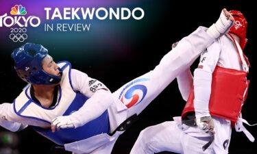 The Russian Olympic Committee topped the taekwondo medal chart with four total.