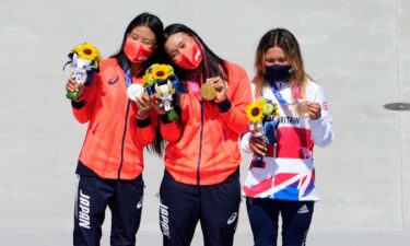 Podium for women's park