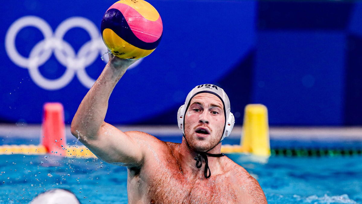 Team USA men's water polo at the 2020 Tokyo Olympics