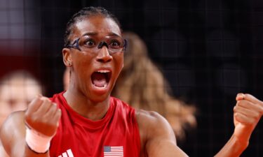 Middle blocker Foluke Akinradewo is among the U.S. standouts at the Tokyo Olympics.