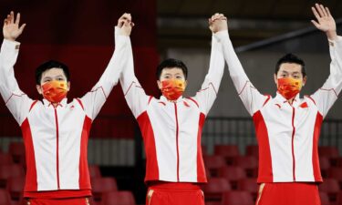 China takes men's table tennis medals