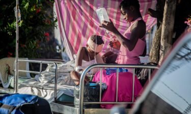 Hospitals in Haiti are struggling to treat victims of the earthquake.