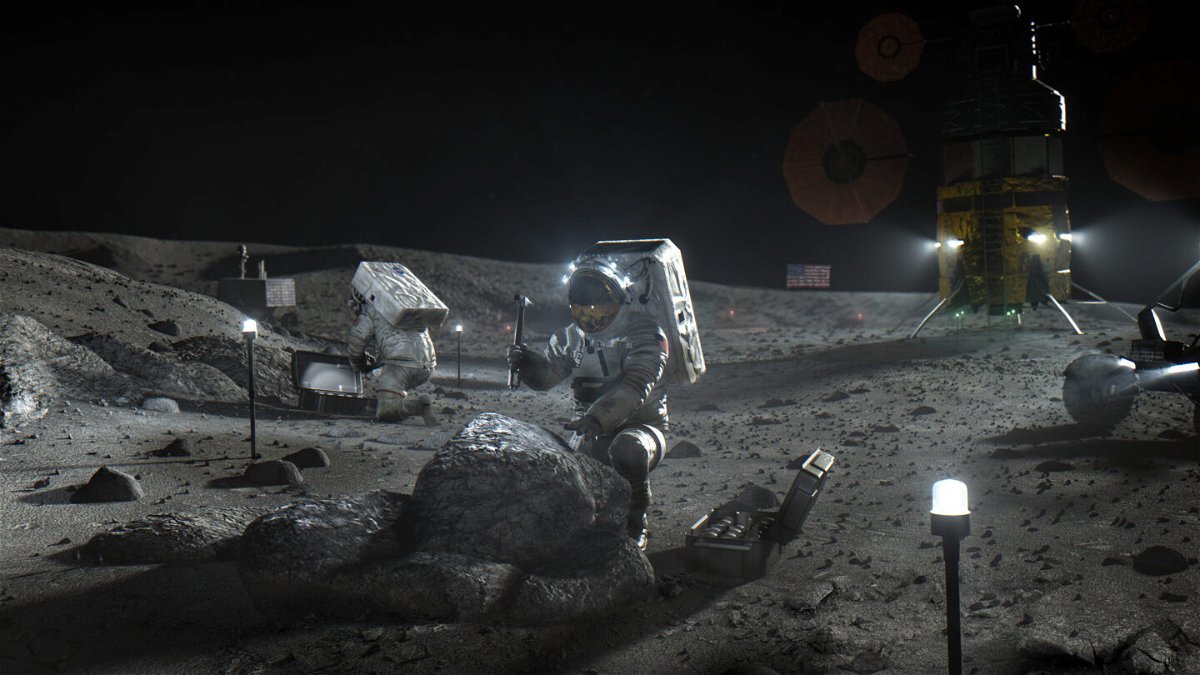 <i>NASA</i><br/>NASA’s goal of returning American astronauts to the moon by 2024 isn’t feasible because of significant delays in developing spacesuits