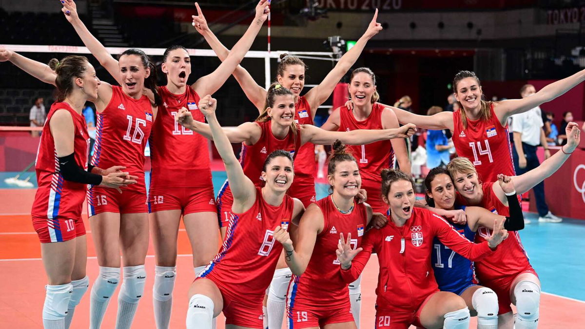 Serbia sweeps Italy 3-0